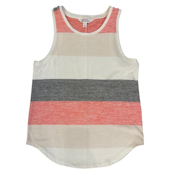 Market and Spruce Tank Top Stripes Womens Small - Picture 1 of 4